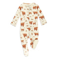 Highland Cow Footie (ORP424)