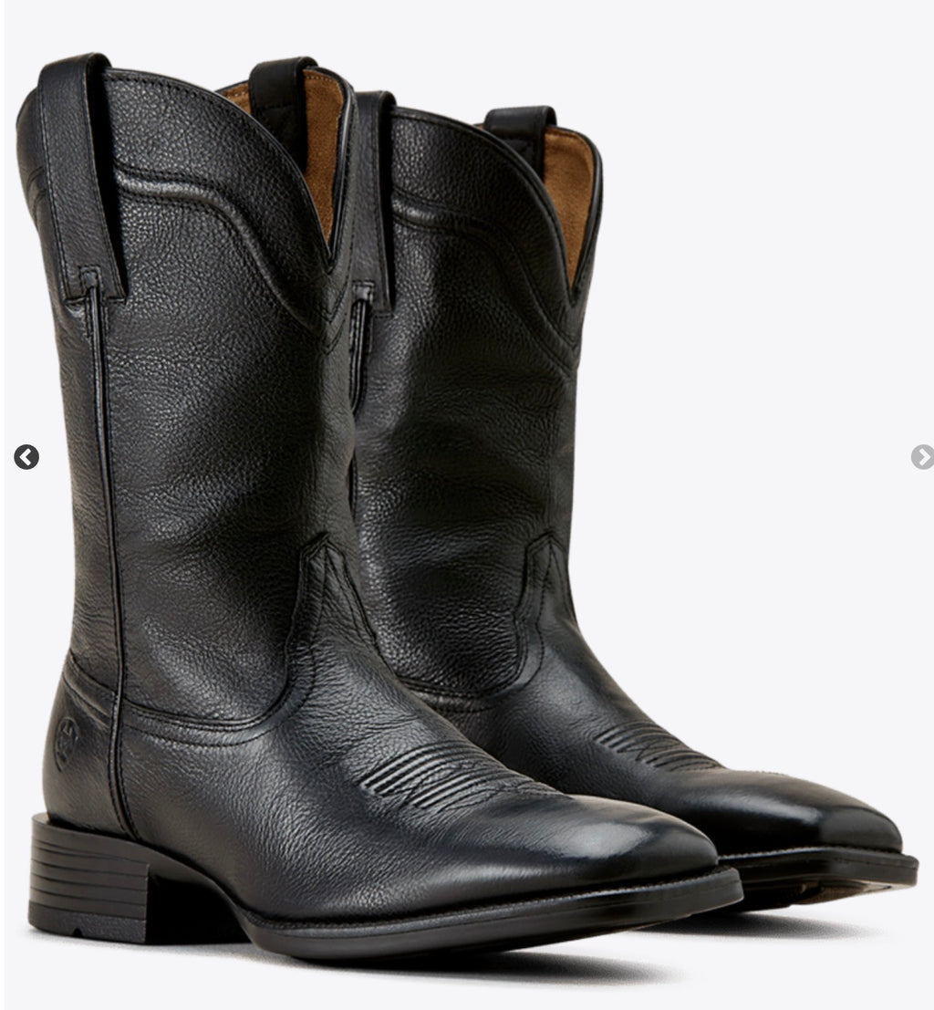 Men’s Alden Wide Square Toe Western Boot