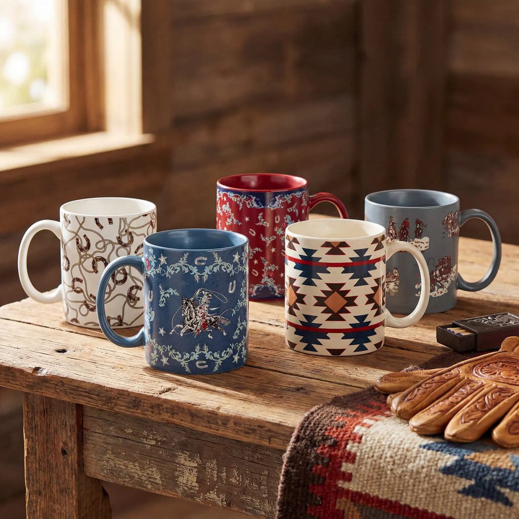 Patchwork Bandana Botanicals Mug