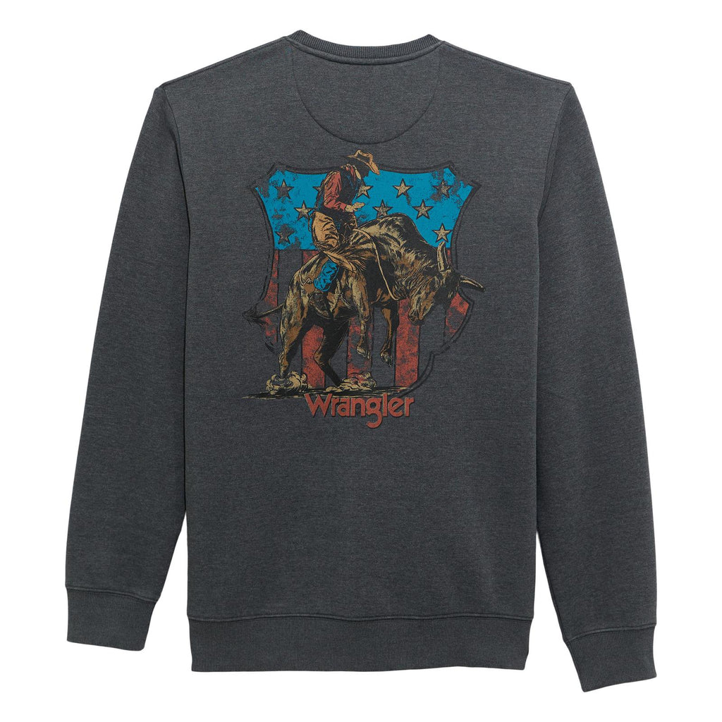 Bullriding Graphic Fleece Sweatshirt