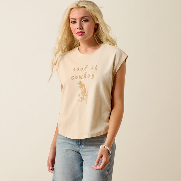 Cool It Cowboy Tee