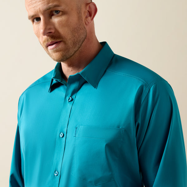 Men’s Everything Teal Long Sleeve Shirt