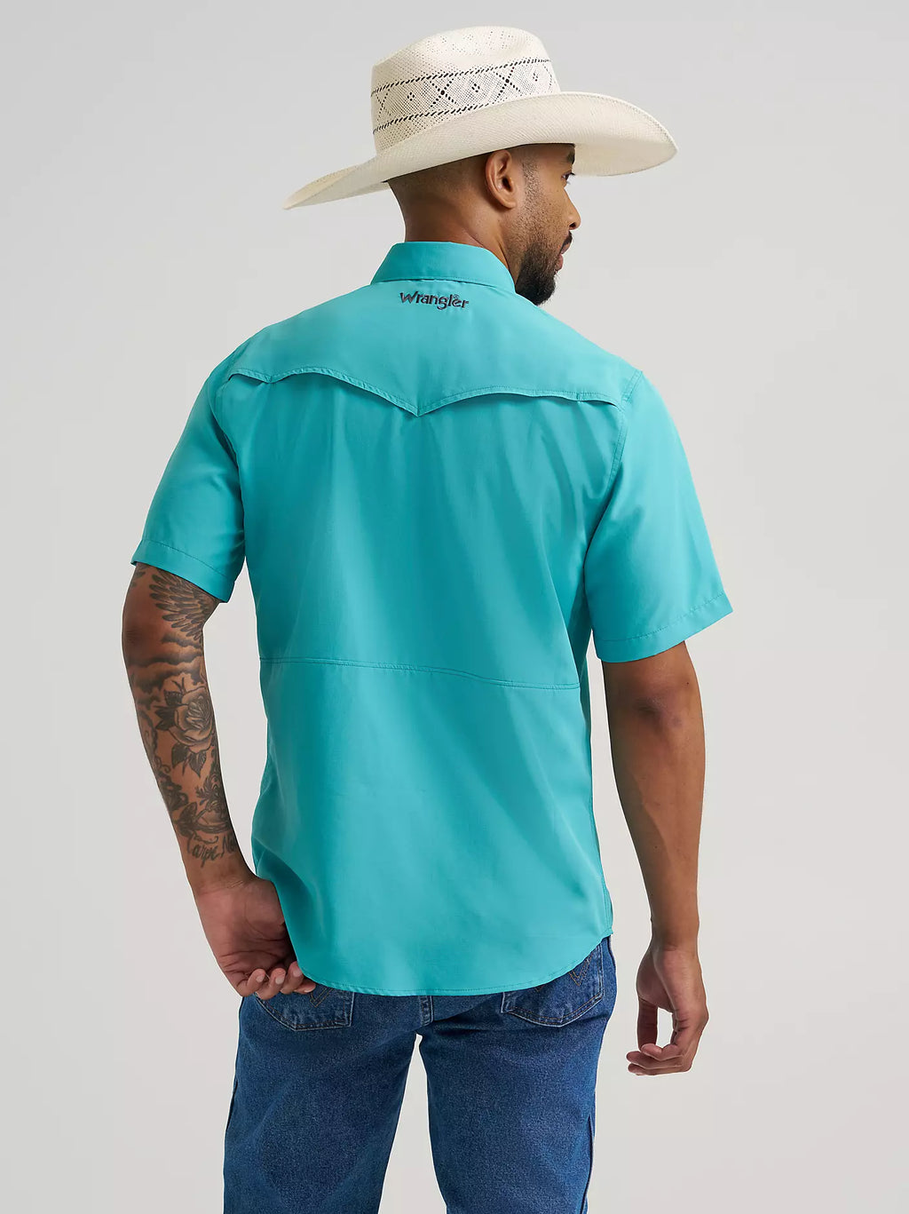 Wrangler All Terrain Gear Latino Bay Solid SS Shirt