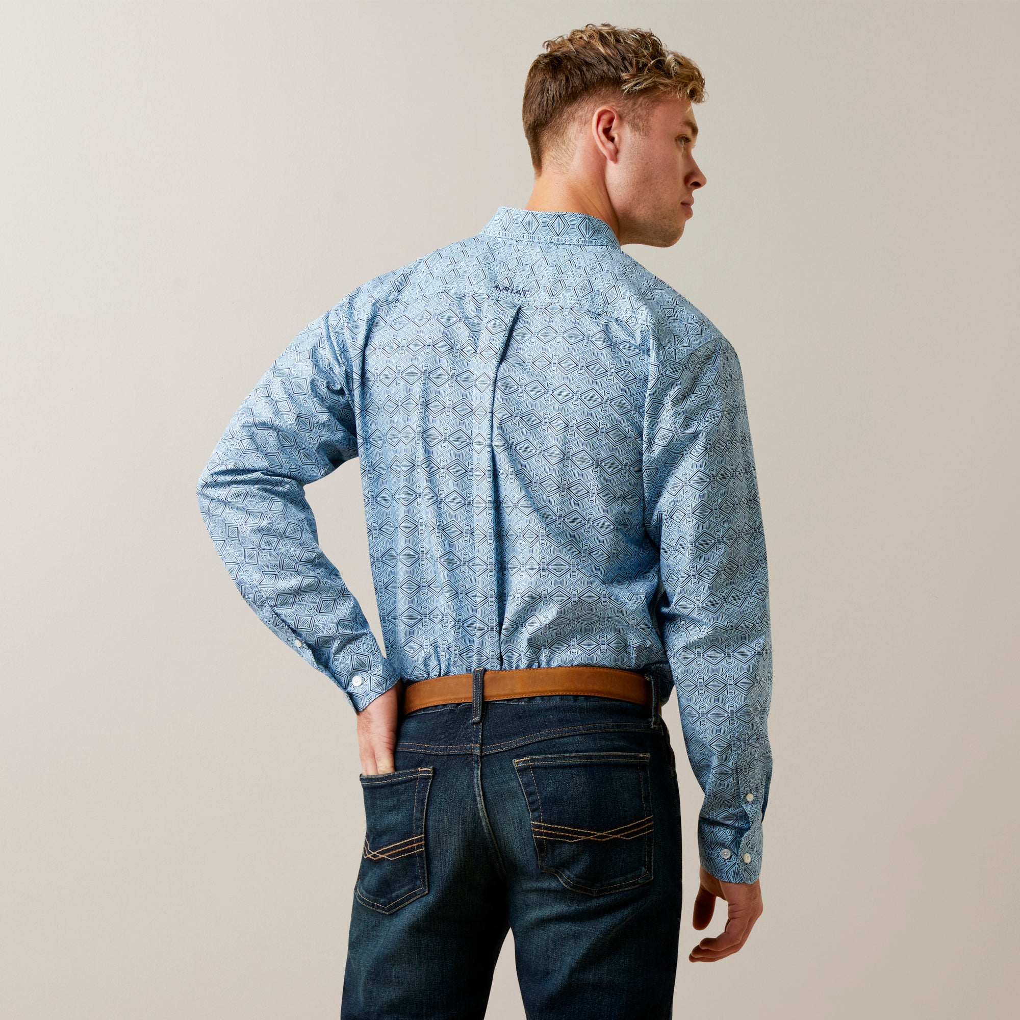 Men’s Iverson Fitted LS Shirt