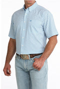 Cinch ArenaFlex Light Blue SS Shirt