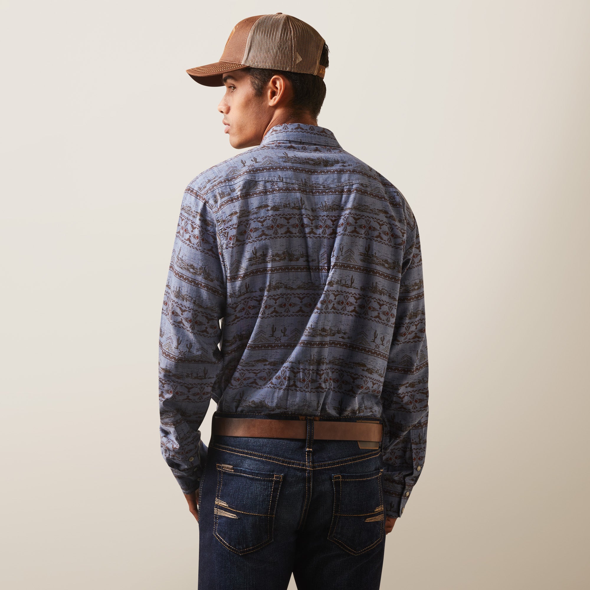 Ariat Haddington Retro Snap LS Shirt