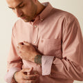 Ariat Wrinkle Free Solid Brick LS Shirt
