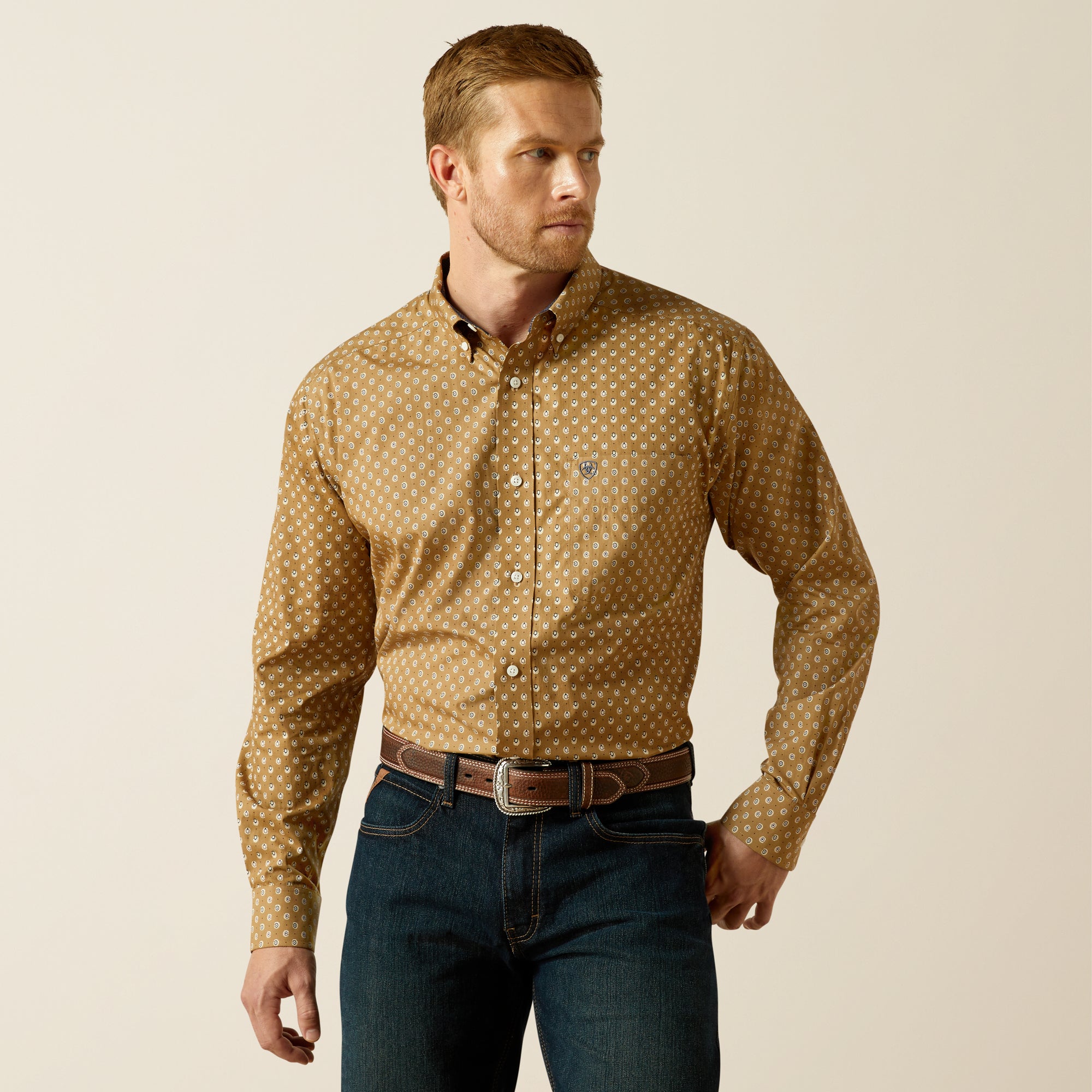 Ariat Wrinkle Free Darryl LS Shirt