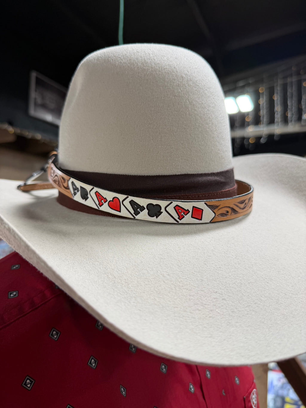 3D Ace Cards Hatband