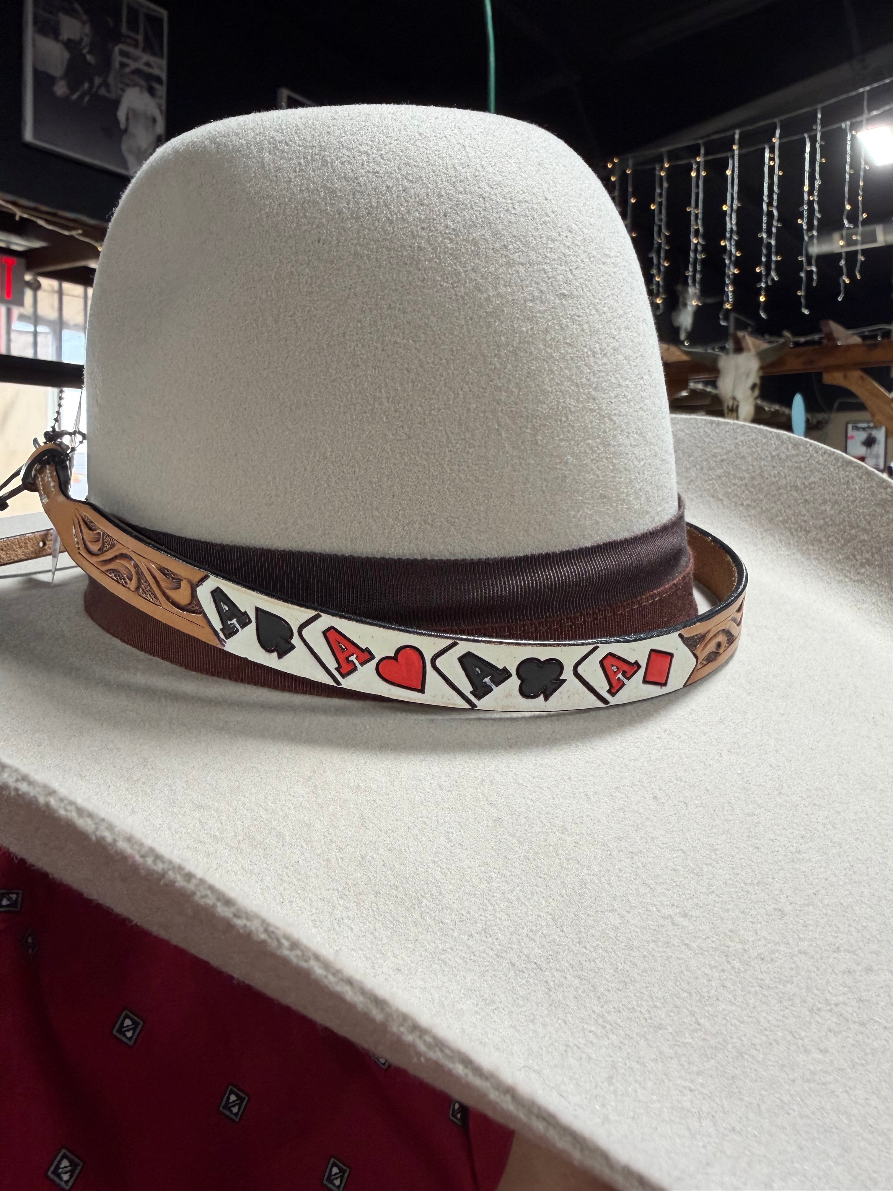 3D Ace Cards Hatband