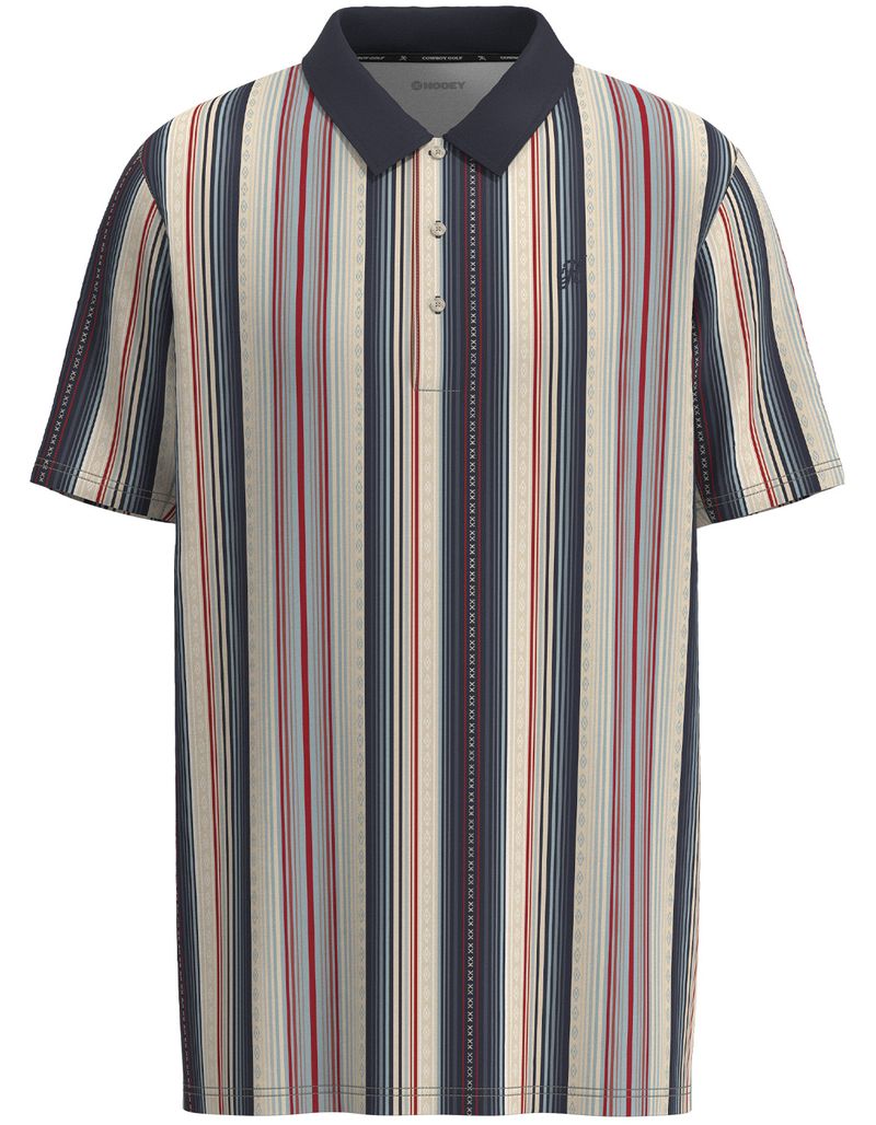 Red/White/Blue Stripe Polo