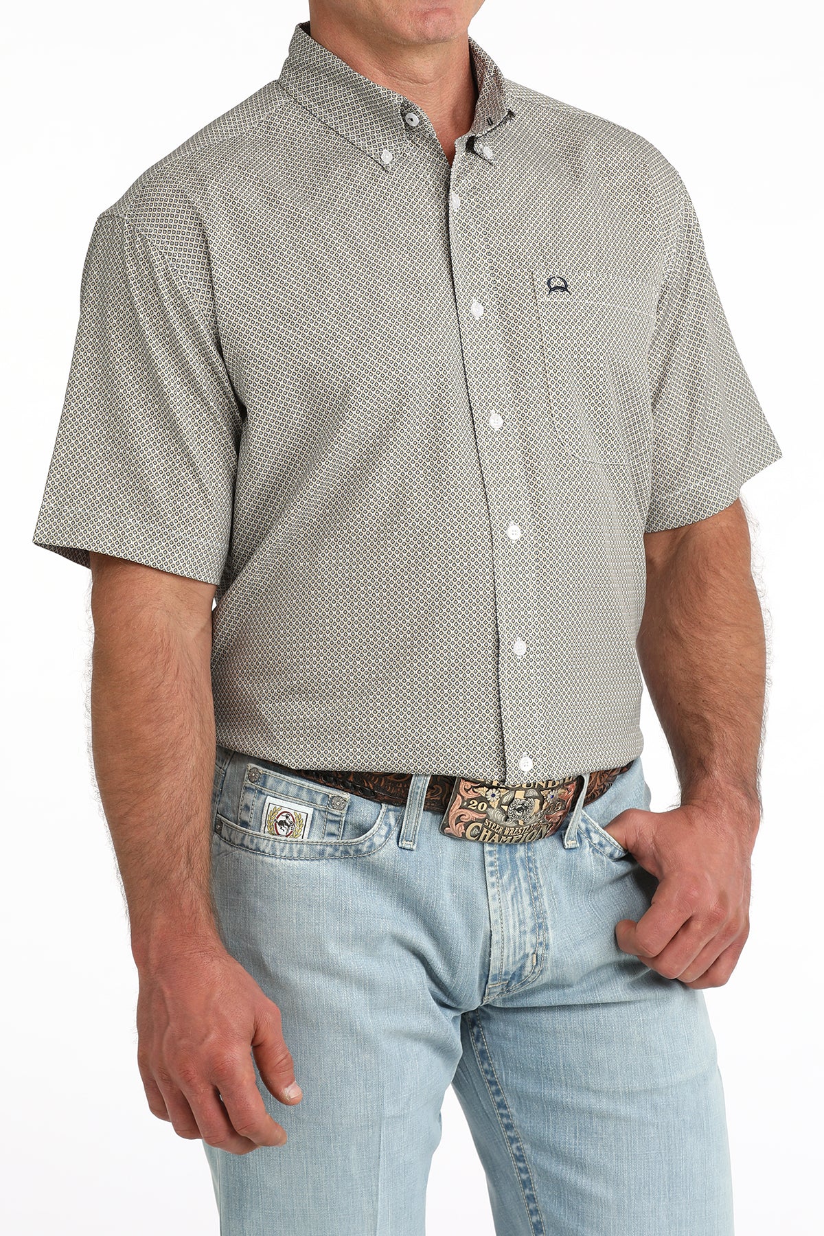 Gold Rush Geo Shirt