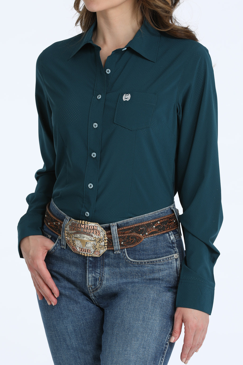 Women’s Teal ArenaFlex Shirt