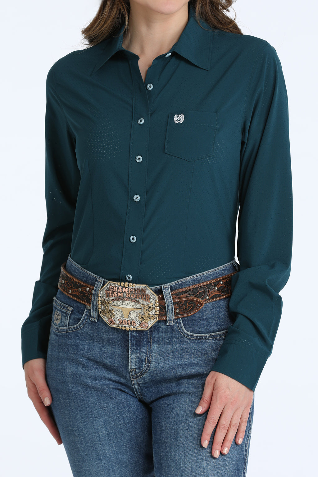 Women’s Teal ArenaFlex Shirt