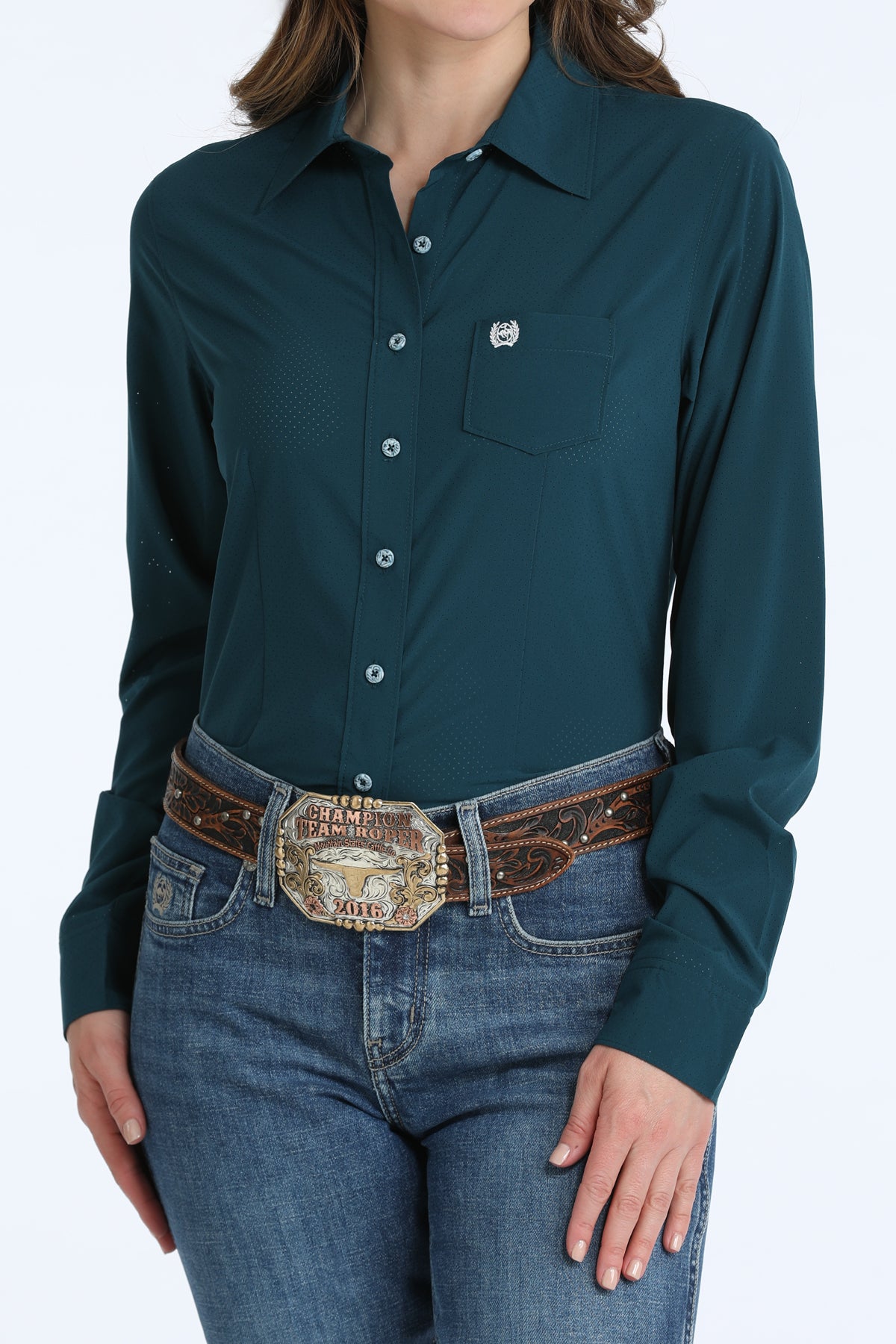 Women’s Teal ArenaFlex Shirt
