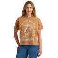 Wrangler 1947 Rodeo Graphic Boxy Tee – Camel