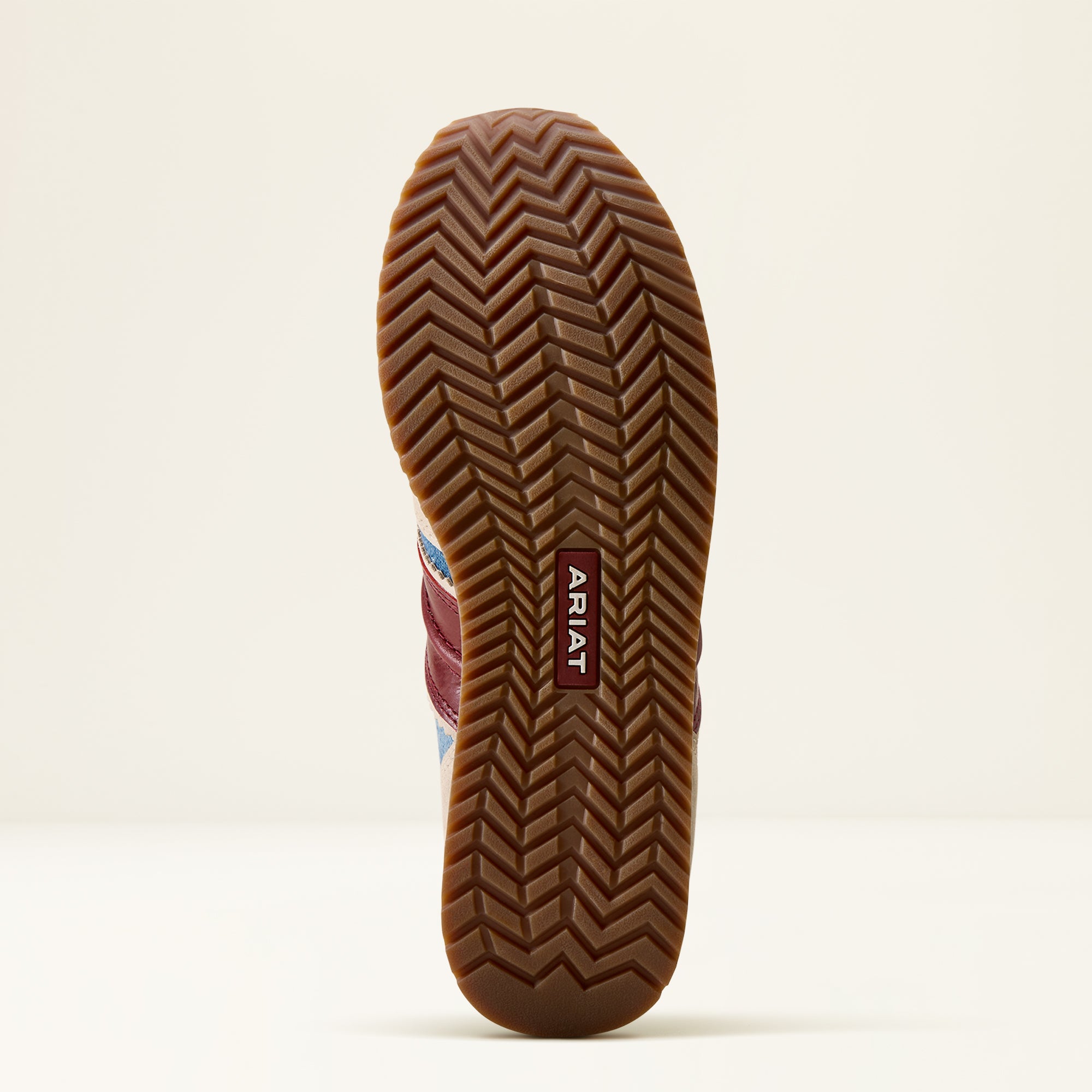 Ariat Ranch Runner Denim & Burgundy Sneakers