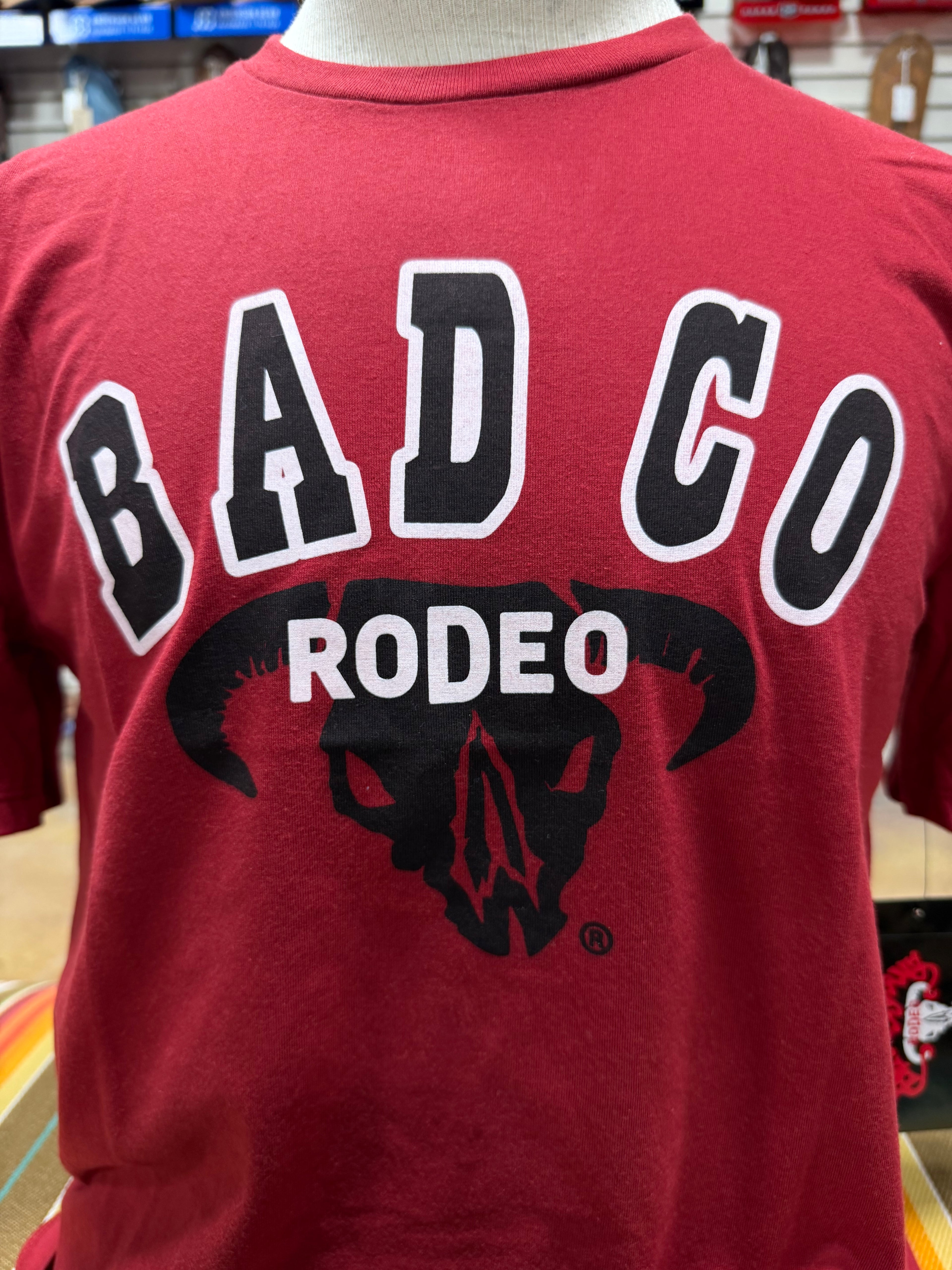 Bad Company Rodeo Red Logo Tee