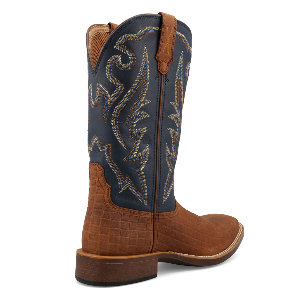 Twisted X Navy/Chestnut Top Hand Boots (MTH0033)