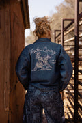 Saddle Up Cowgirl Denim Jacket
