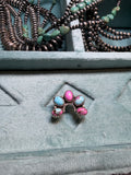Cotton Candy Cluster Adjustable Ring