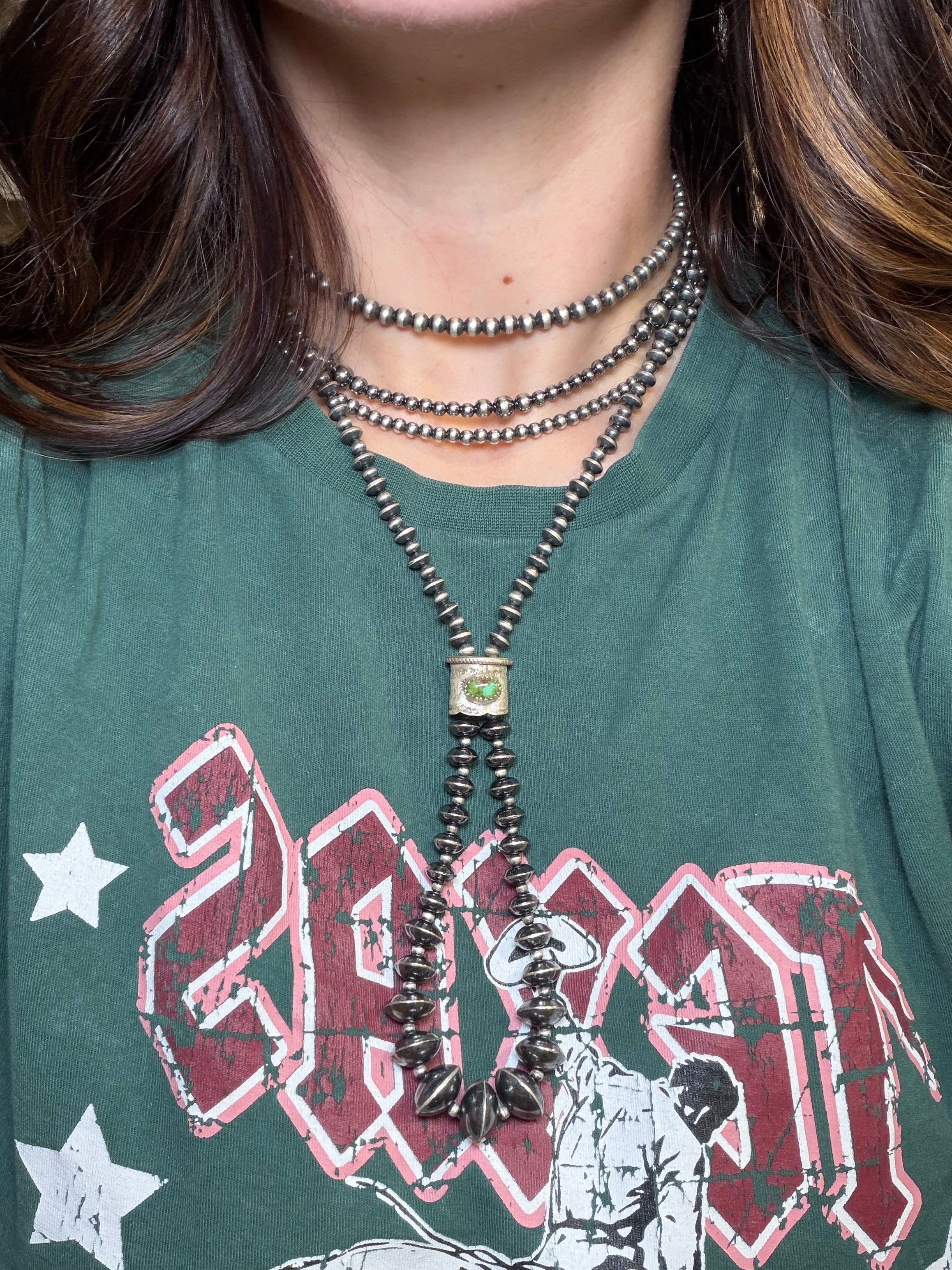 High Plains Turquoise Bolo Necklace