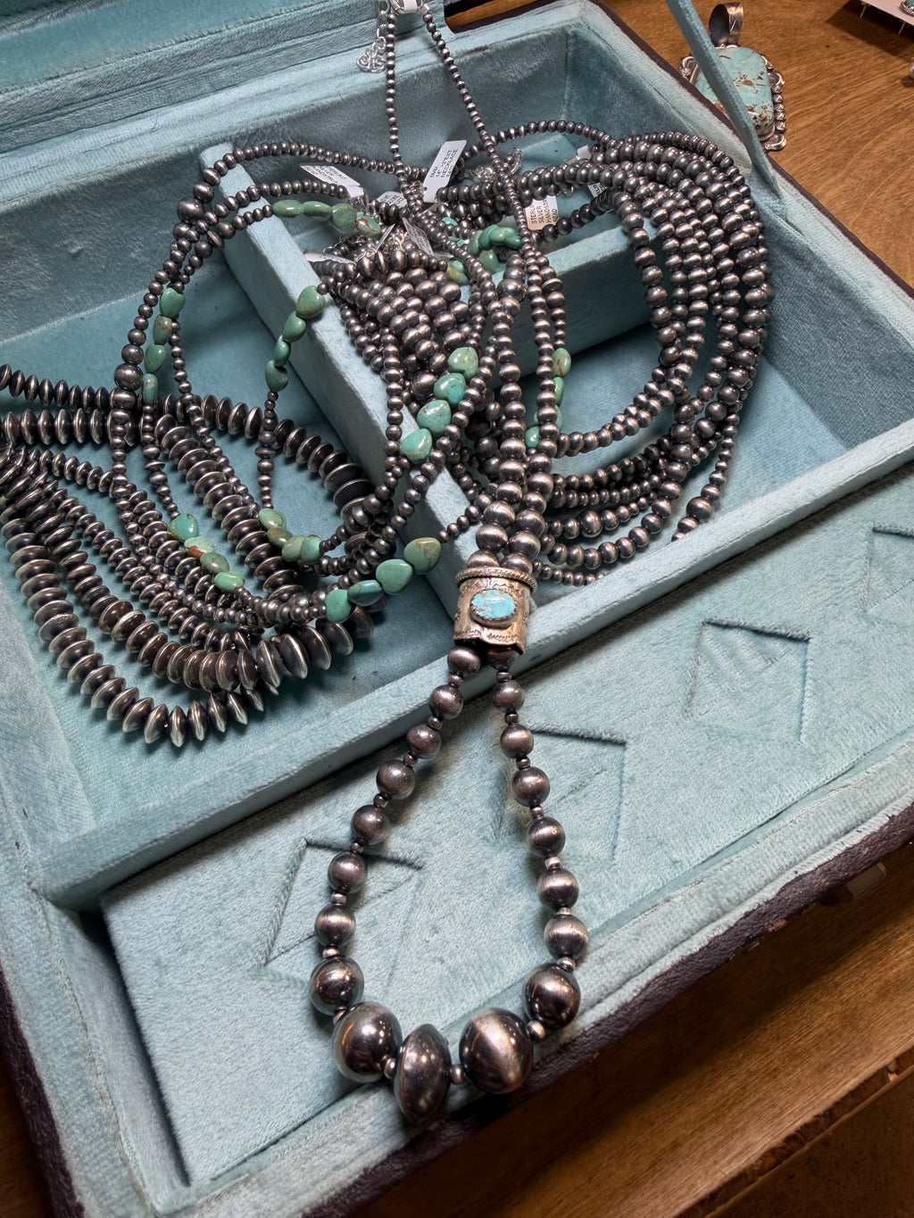 High Plains Turquoise Bolo Necklace