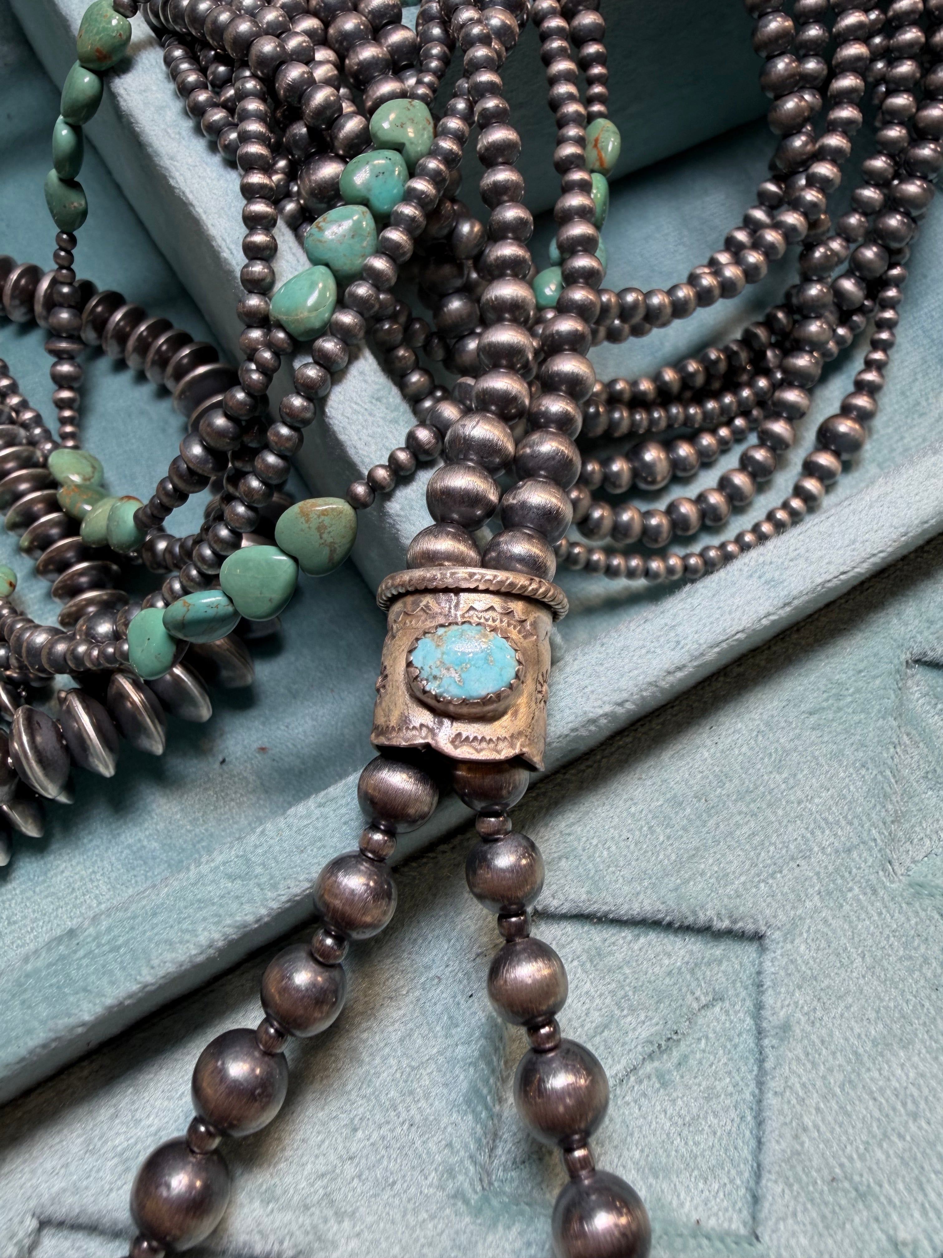 High Plains Turquoise Bolo Necklace