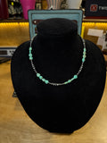 Cloud Mountain Heart Turquoise Necklace