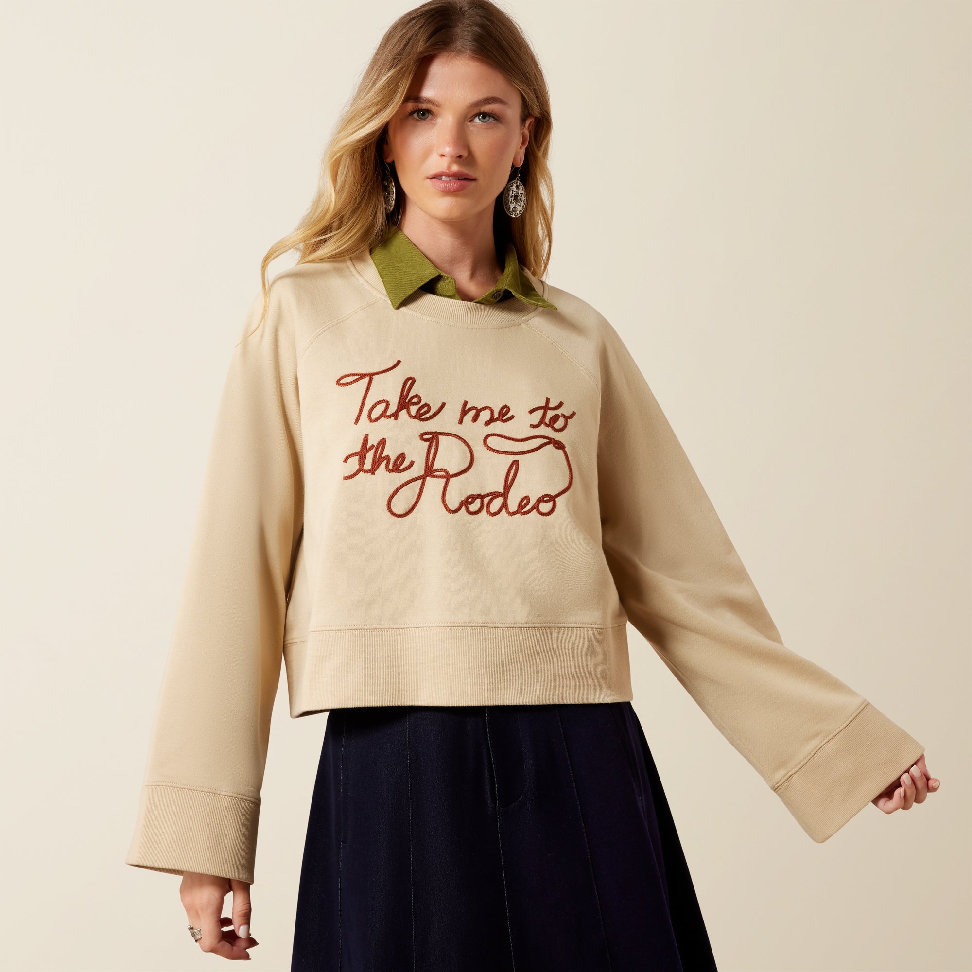 Ariat Sydney Sweatshirt – Irish Cream