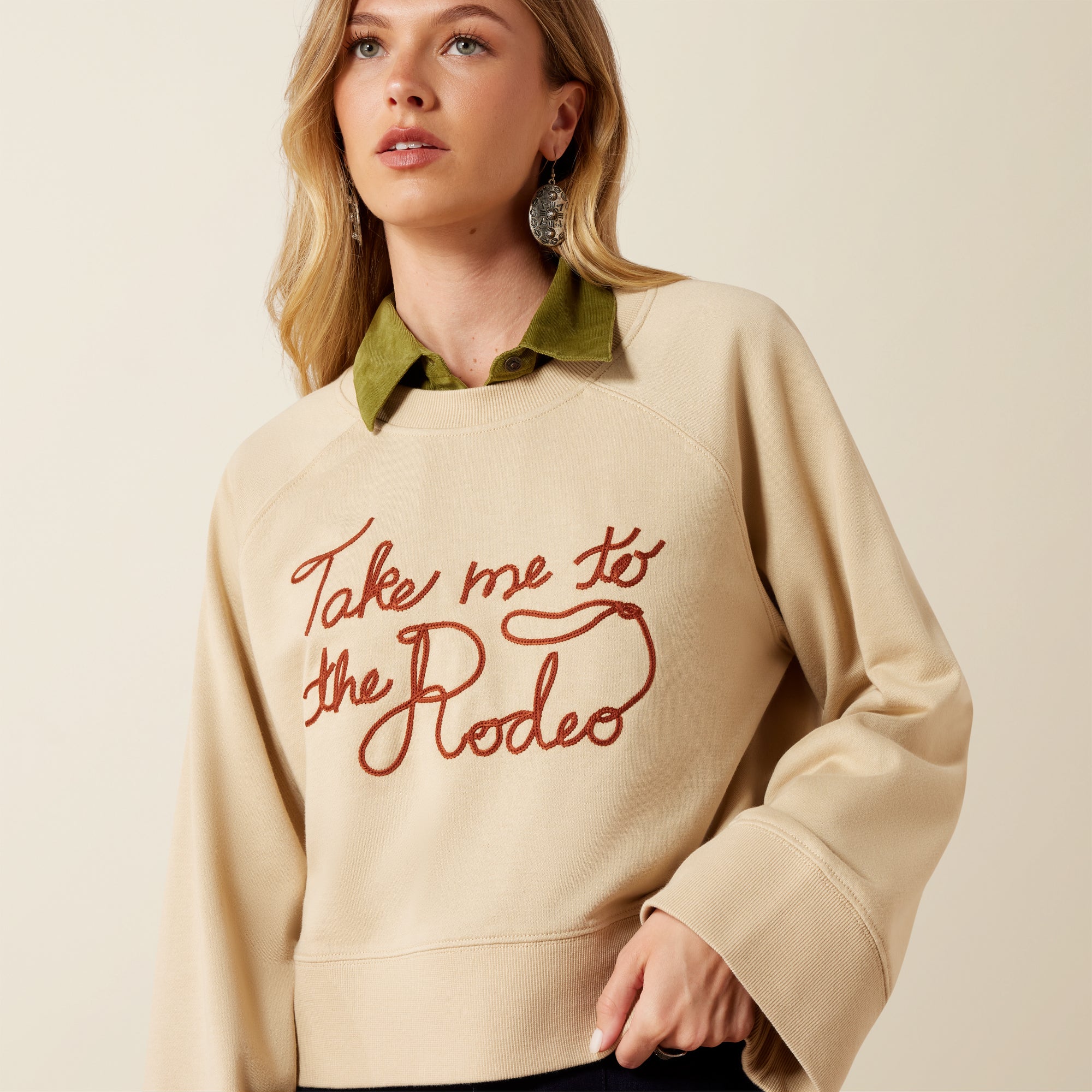 Ariat Sydney Sweatshirt – Irish Cream