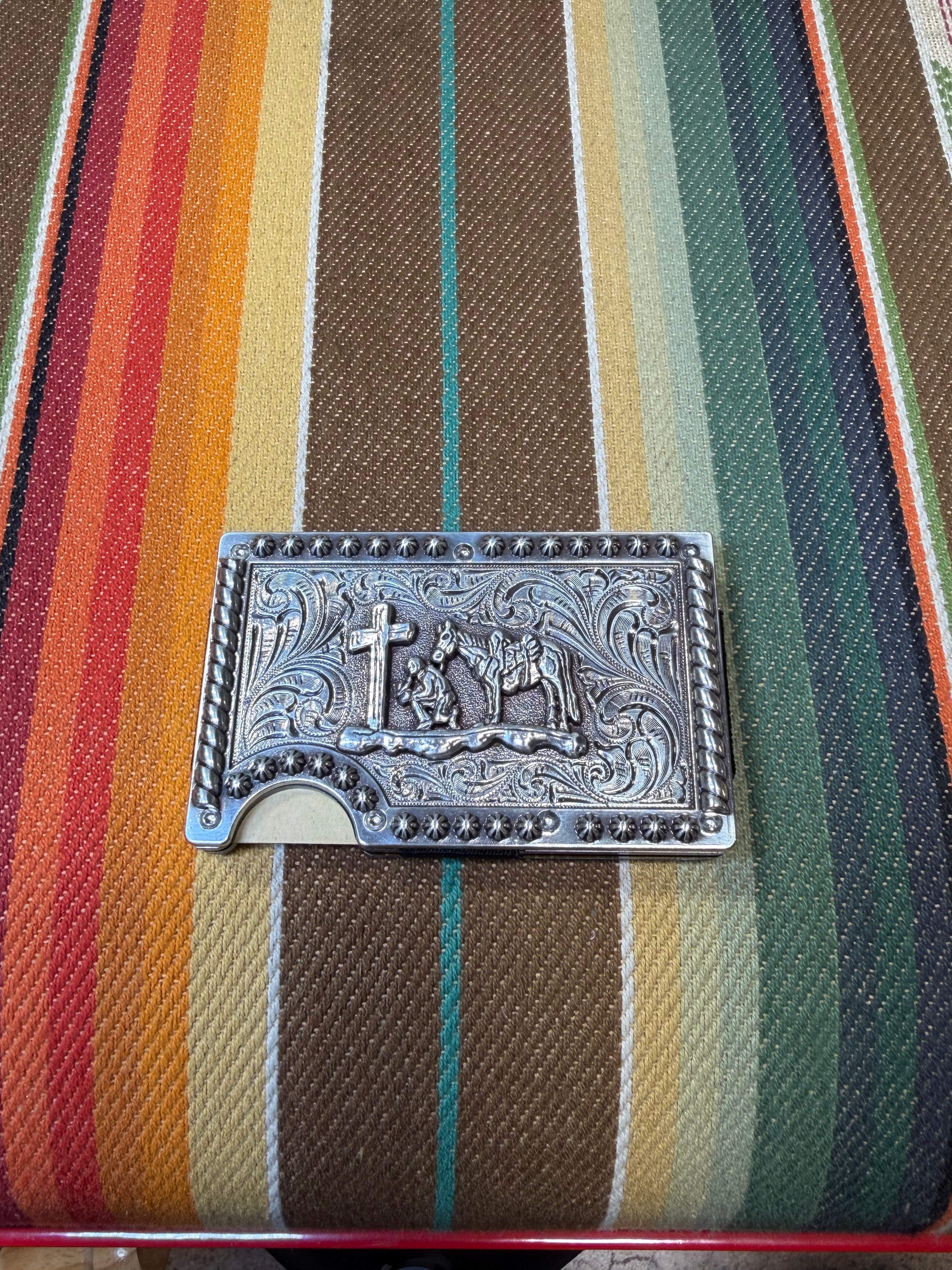 3D Men’s Smart Wallet Silver