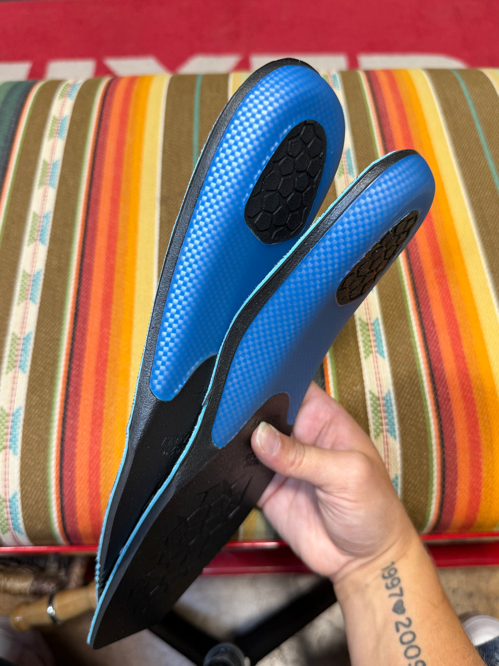 Ariat Men’s Power Support Insoles Wide Square Toe