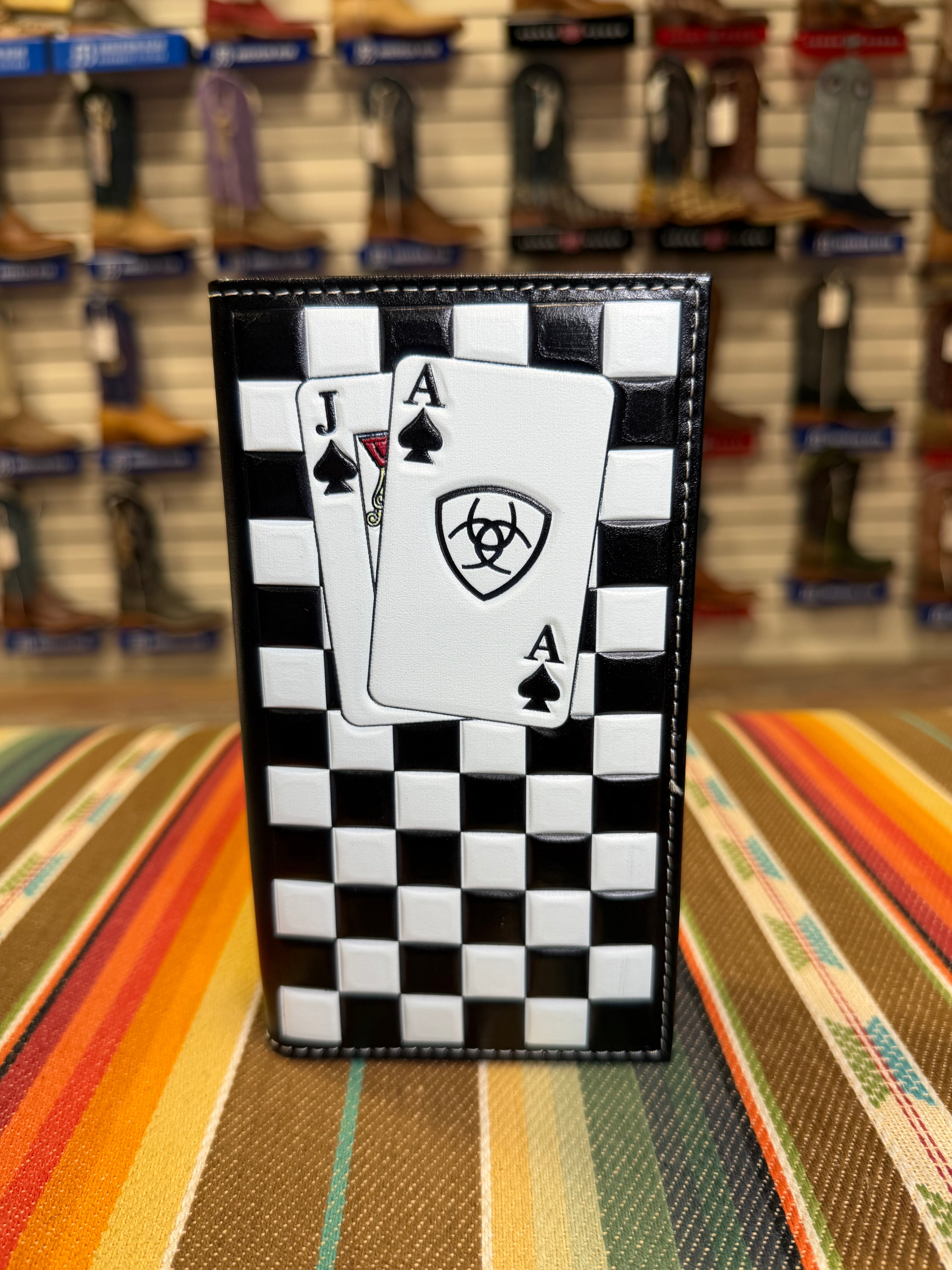 Ariat Checkerboard Cards Wallets