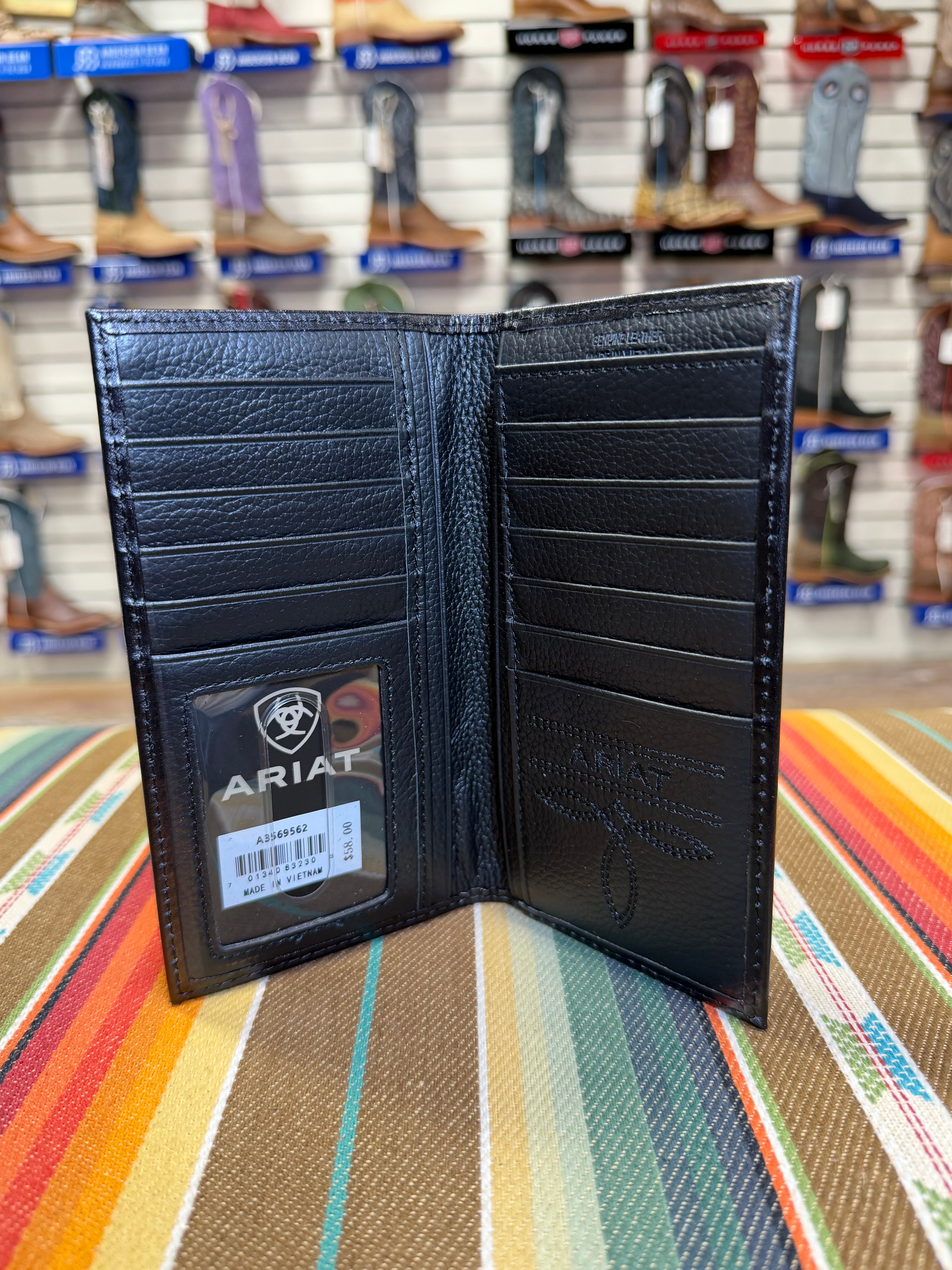 Ariat Checkerboard Cards Wallets