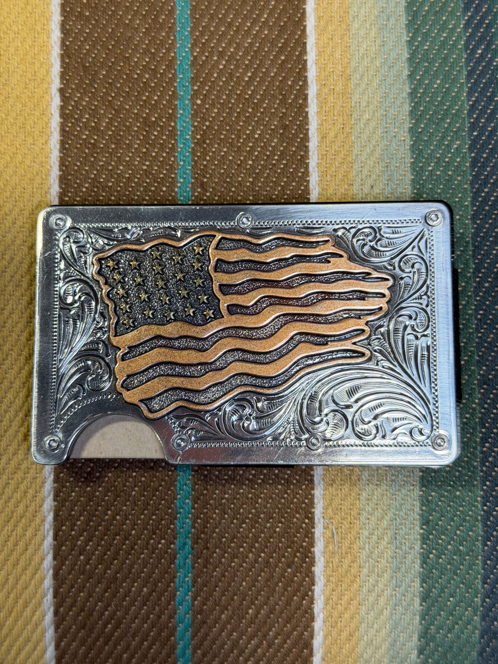 3D Men’s Smart Wallet Silver
