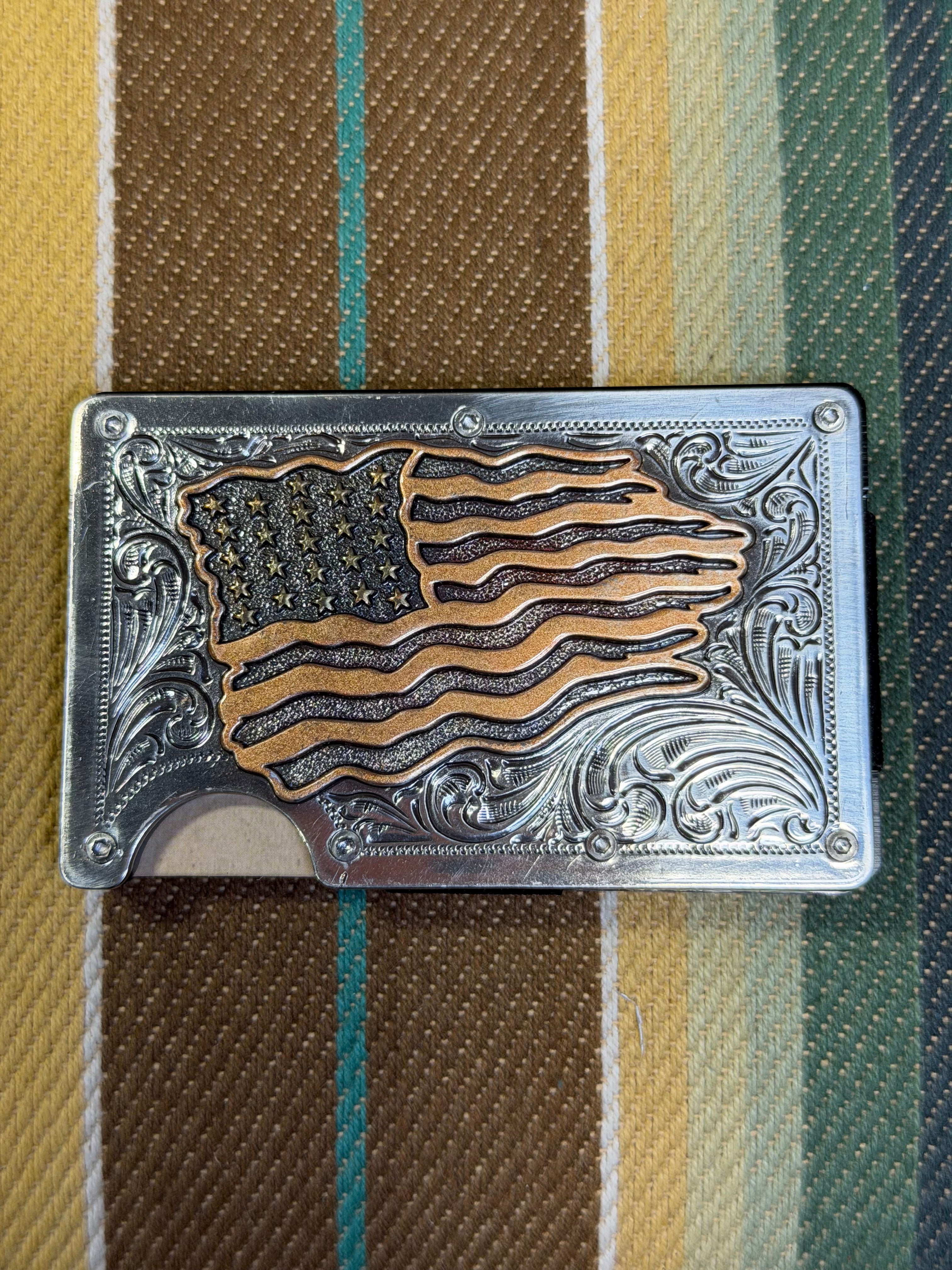 3D Men’s Smart Wallet Silver