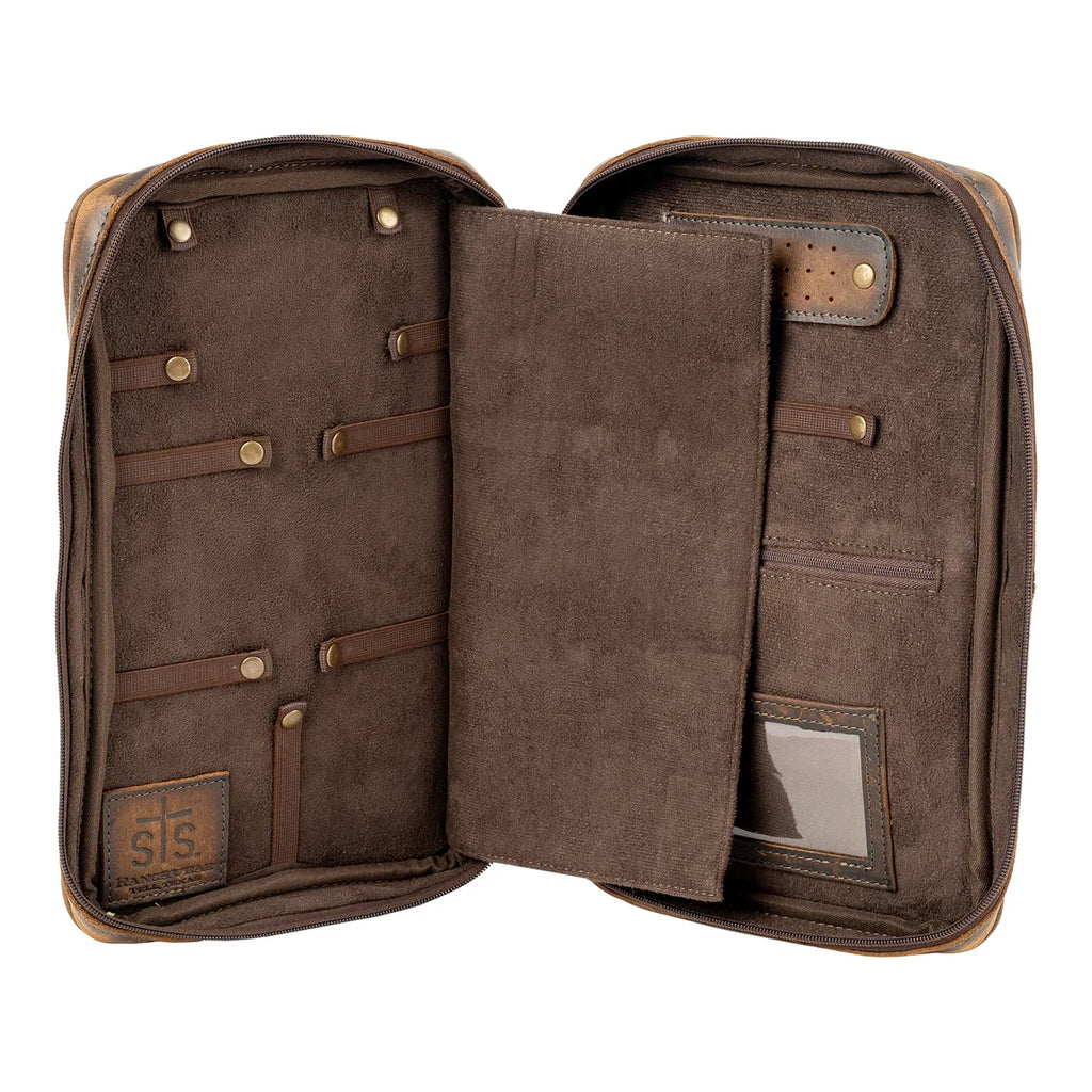 Cowhide Squash Jewelry Case