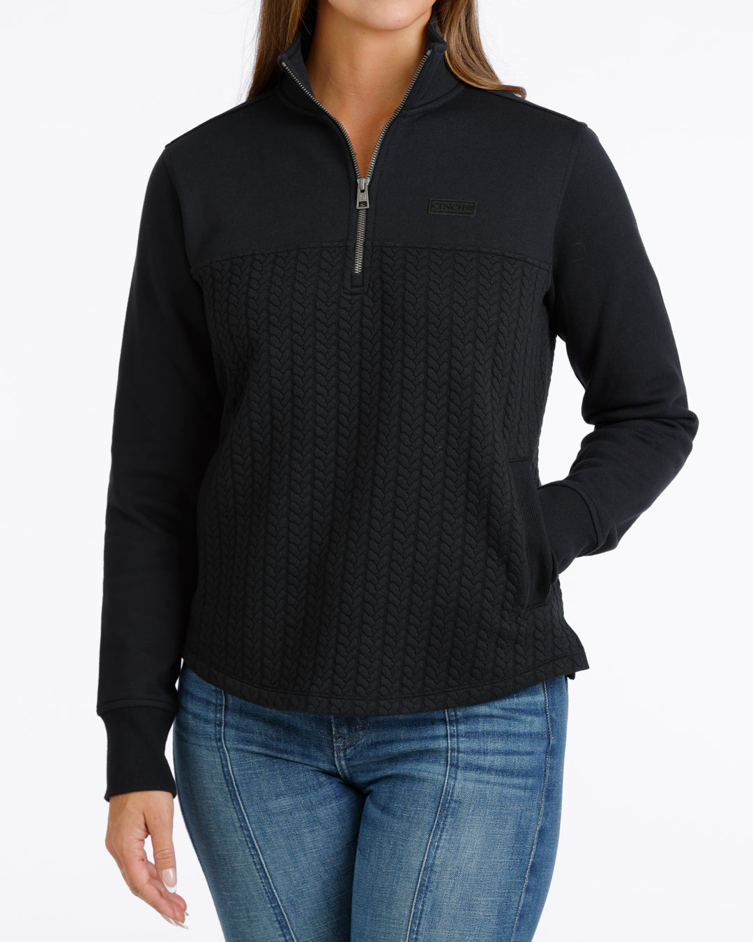 Cinch Women’s Black Pullover
