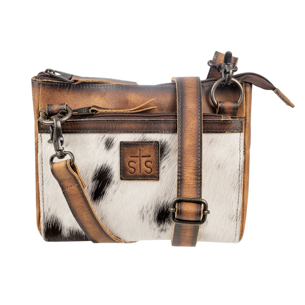 Guadalupe Cowhide Lily Crossbody