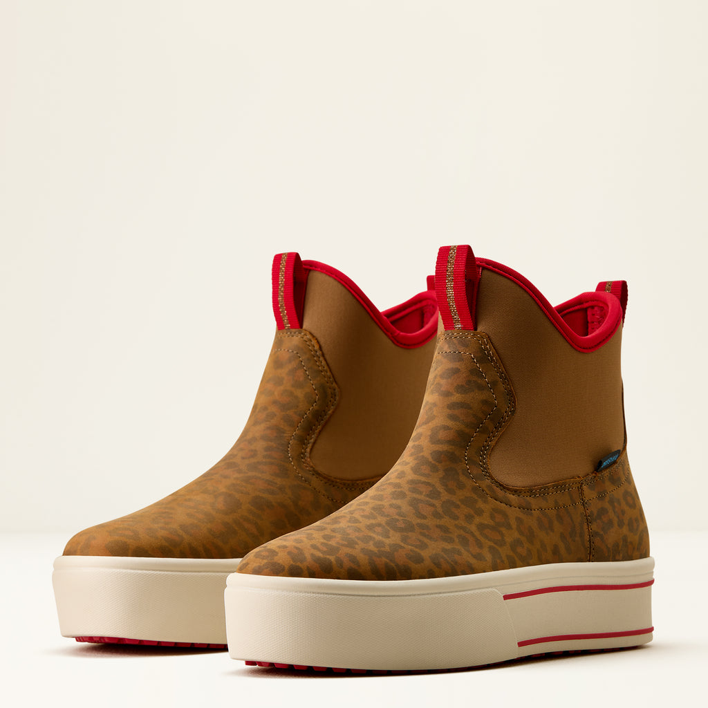 Leopard Print H20 Ariat Women’s Water Ankle Boot