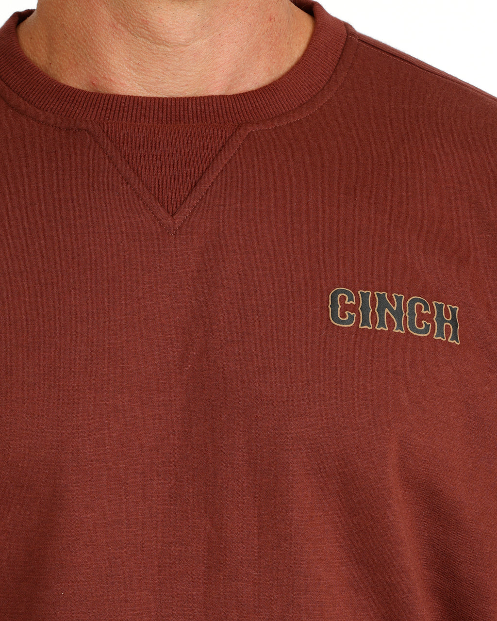 Cinch Burgundy Sweatshirt