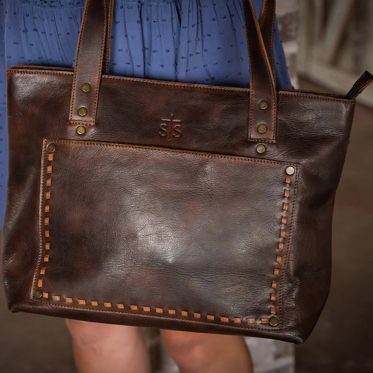 Bandera Chocolate Simple Tote