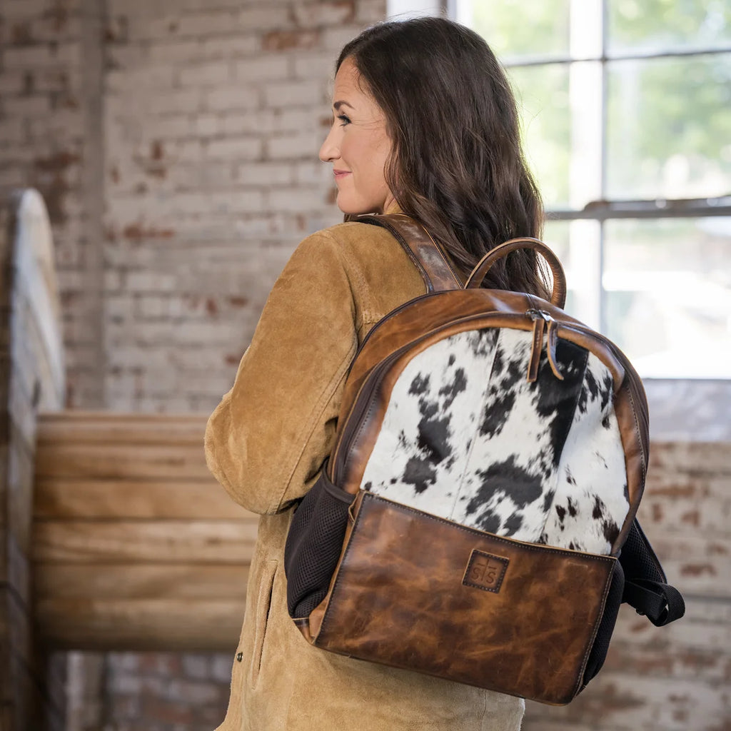 Guadalupe Cowhide Valley Backpack