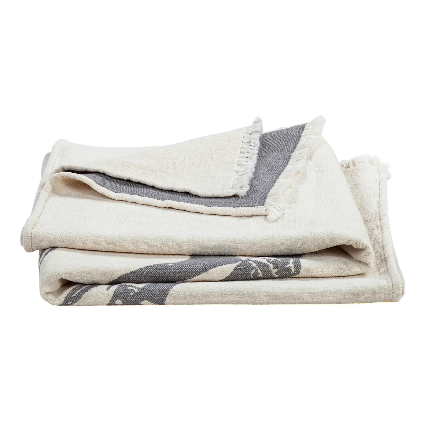 Bucking Bronco Chenille Jacquard Throw