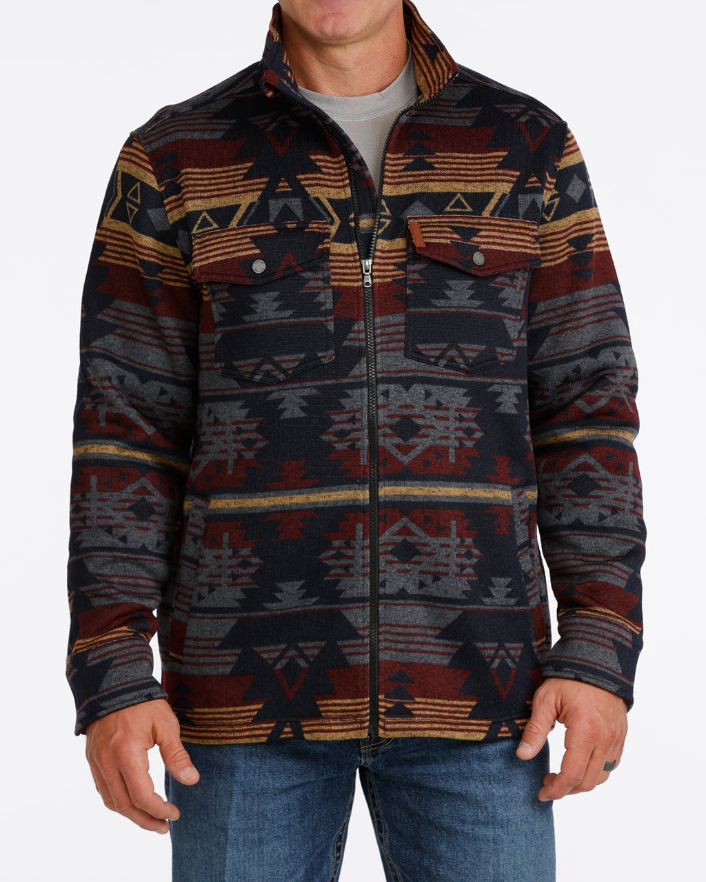 Cinch Men’s Sweater Knit Jacket
