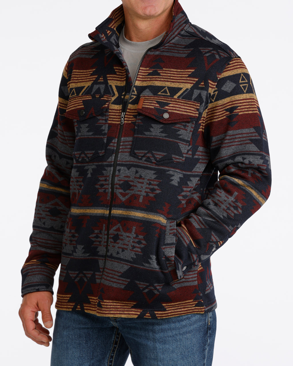 Cinch Men’s Sweater Knit Jacket