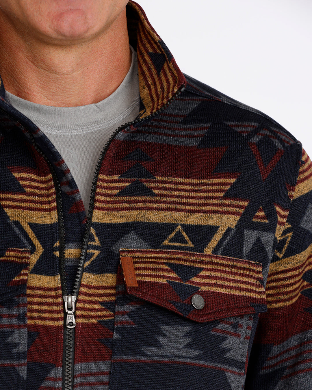 Cinch Men’s Sweater Knit Jacket