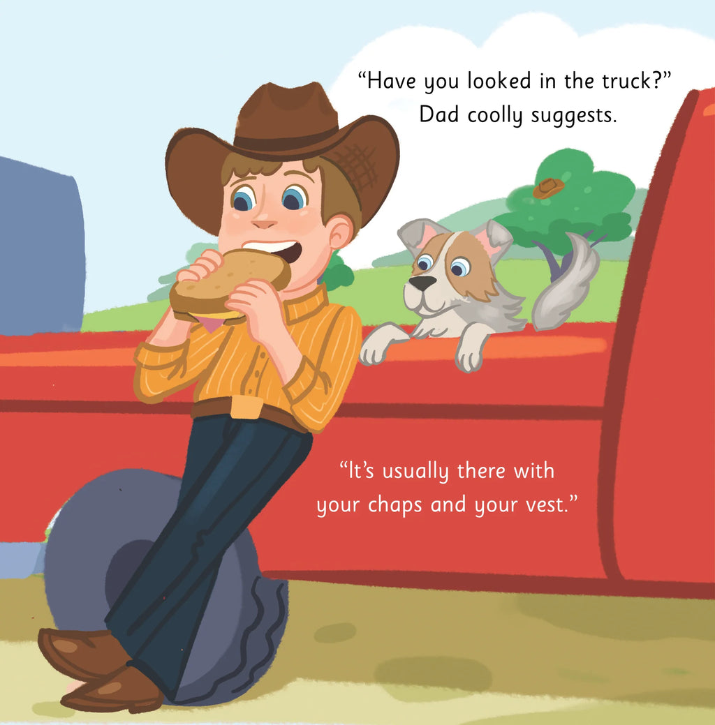 Buckaroo Beau Loses His Hat