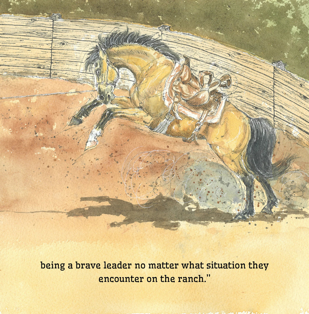 Charlie Learns To Be A Cowboy